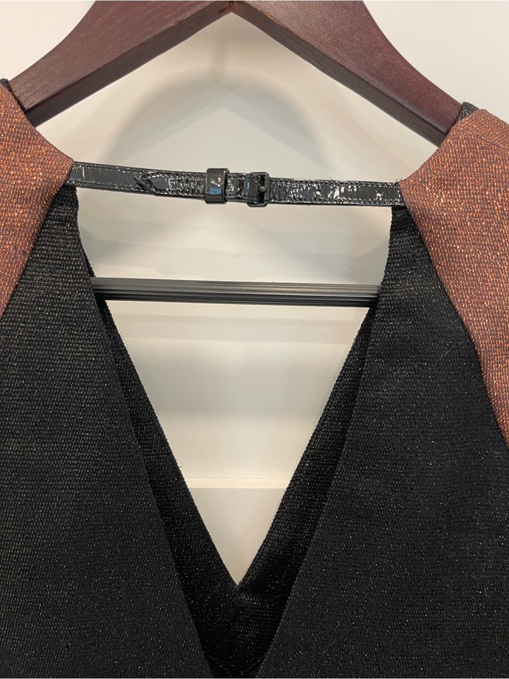 NWT Philip Lim black and bronze party dress 8 (no belt) - Picture 5 of 8